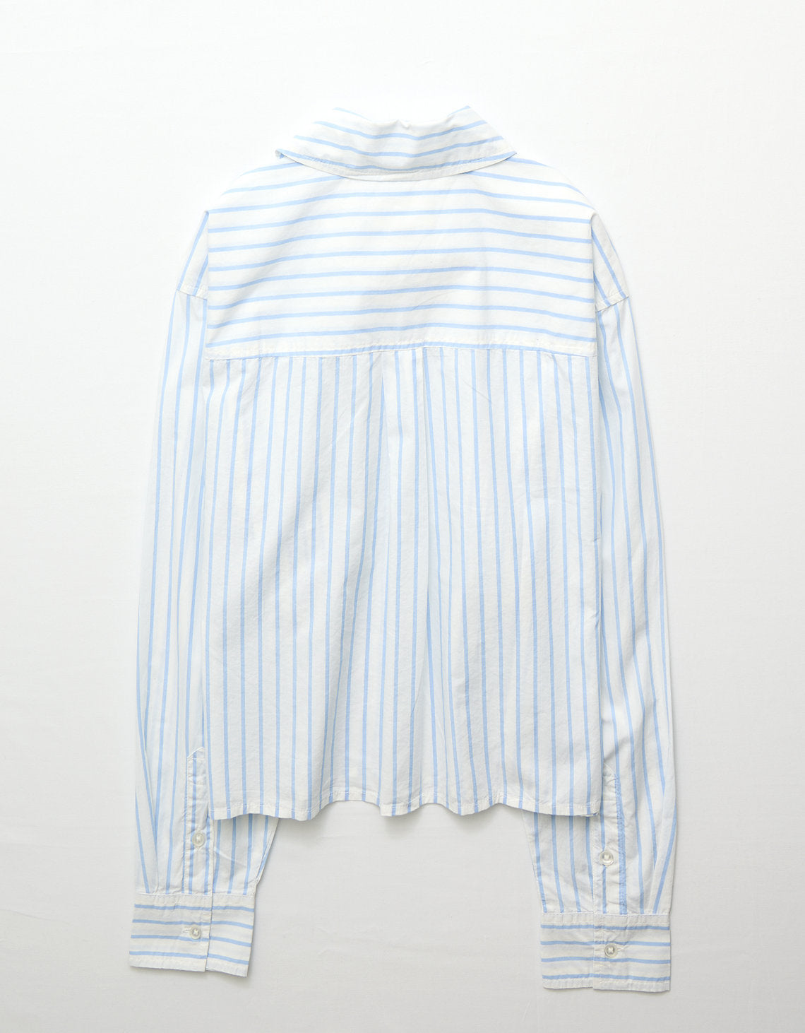 Camisa Cropped de Botones Ae - Azul 0355_6410_400_b