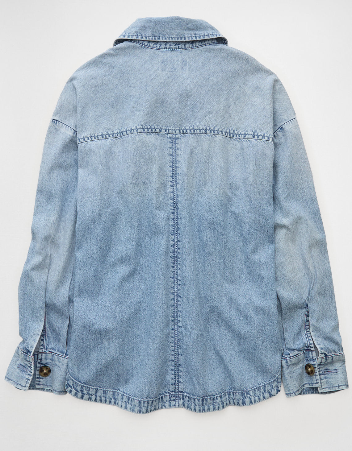 Chaqueta tipo camisa en Denim con tachuelas Ae - Generico 0355_6489_936_b