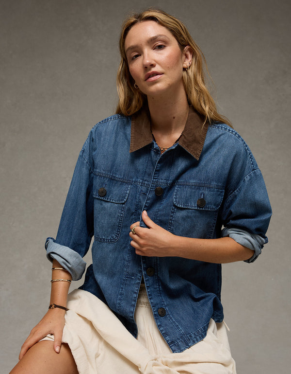 Chaqueta en Denim Ae - Generico