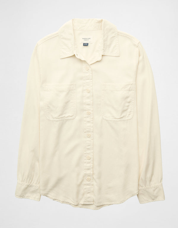 Camisa manga larga con botones Ae - Generico