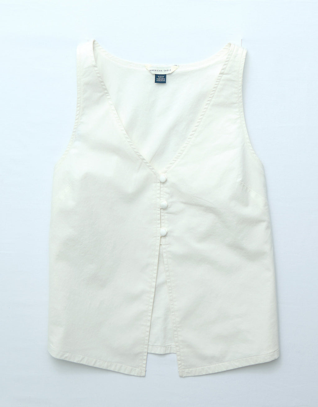 Polo sin Cuello sin mangas Ae Poplin Flyaway - Generico 0358_6391_106_f