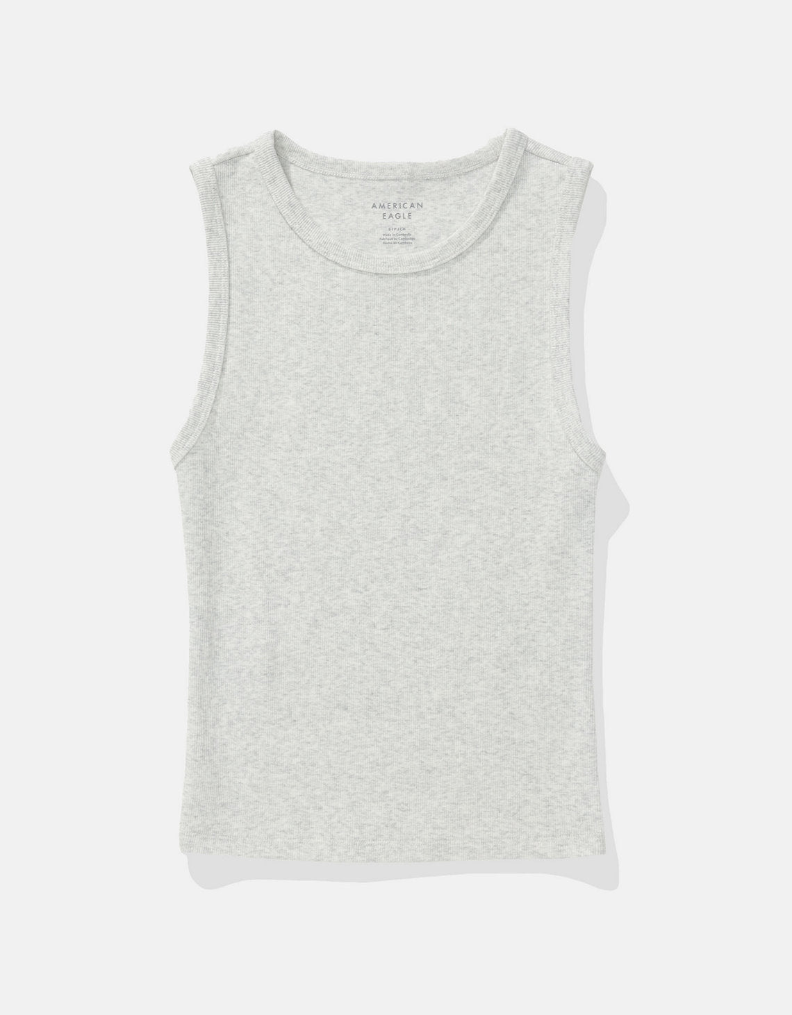 Tank top de mujer AE - Gris 0366_6153_006_f