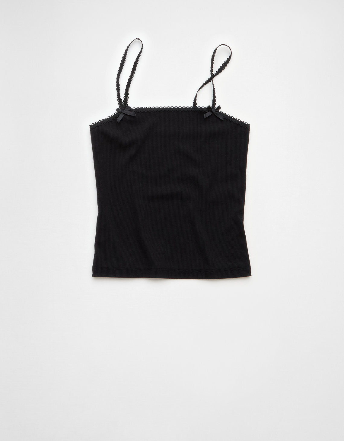 Cami con encaje de Ae - Negro 0366_6199_073_f