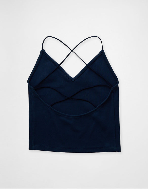 Tank Top Strappy-Go-Lucky Ae - Azul