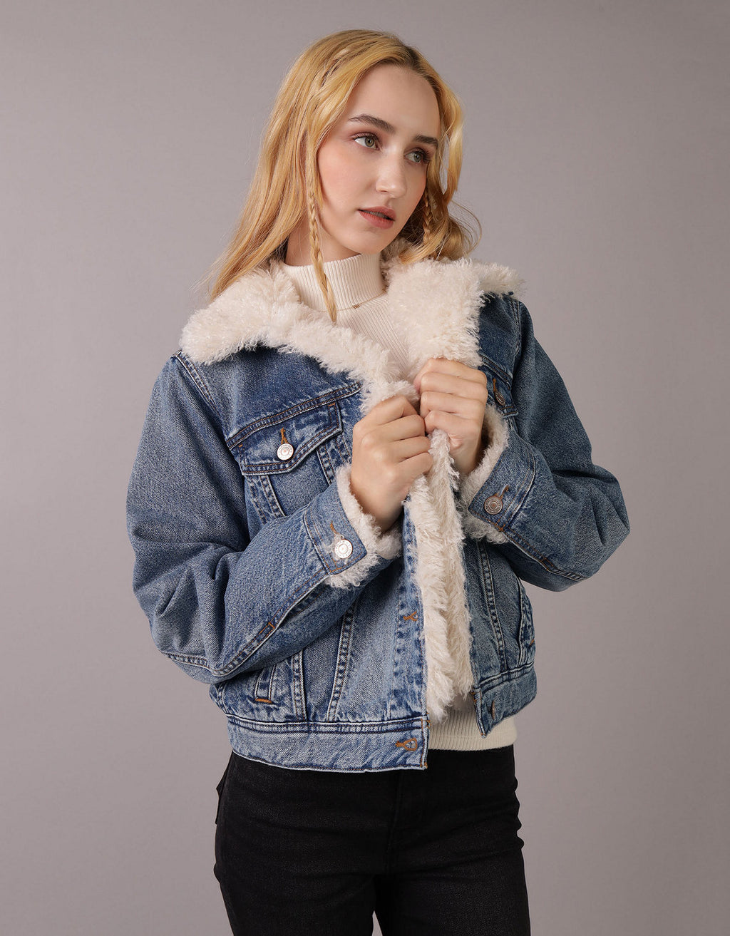 Casaca biker Denim Mujer AE - Generico 0381_3587_936_of