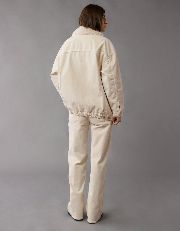 Casaca en denim de mujer AE - Generico