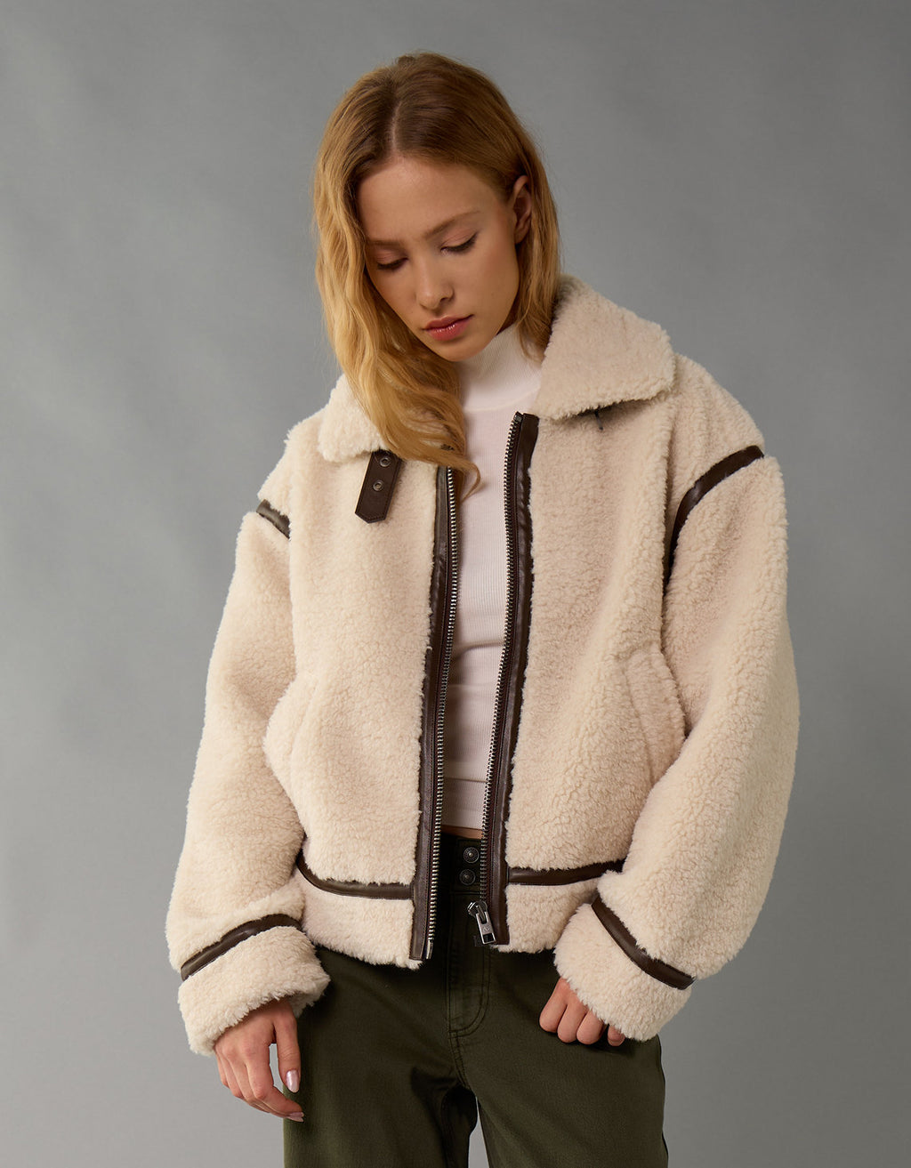 Chaqueta de Pana Bomber Ae - Generico 0387_3784_237_of