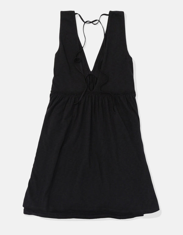 Vestido AE largo para mujer - Negro
