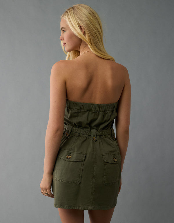 Vestido Utility Mini Ae Tube - Generico