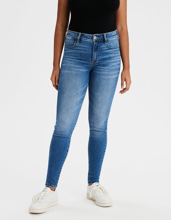 Jegging Ae tiro alto, Ne(x)t Level  - Azul