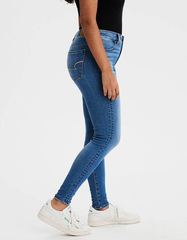 Jegging Ae tiro alto, Ne(x)t Level  - Azul