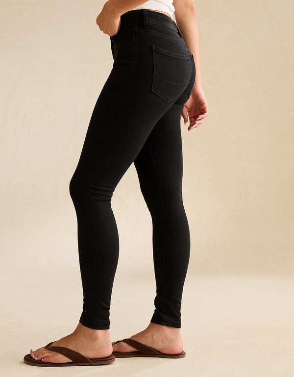 AE Dream Jegging Super Alto - Negro