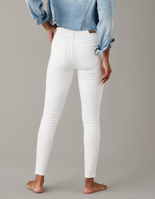 Jegging Ae tiro alto, Ne(x)t Level  - Blanco