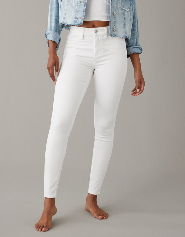 Jegging Ae tiro alto, Ne(x)t Level  - Blanco