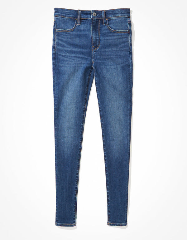 Jegging Ae  Next Level de cintura alta - Azul
