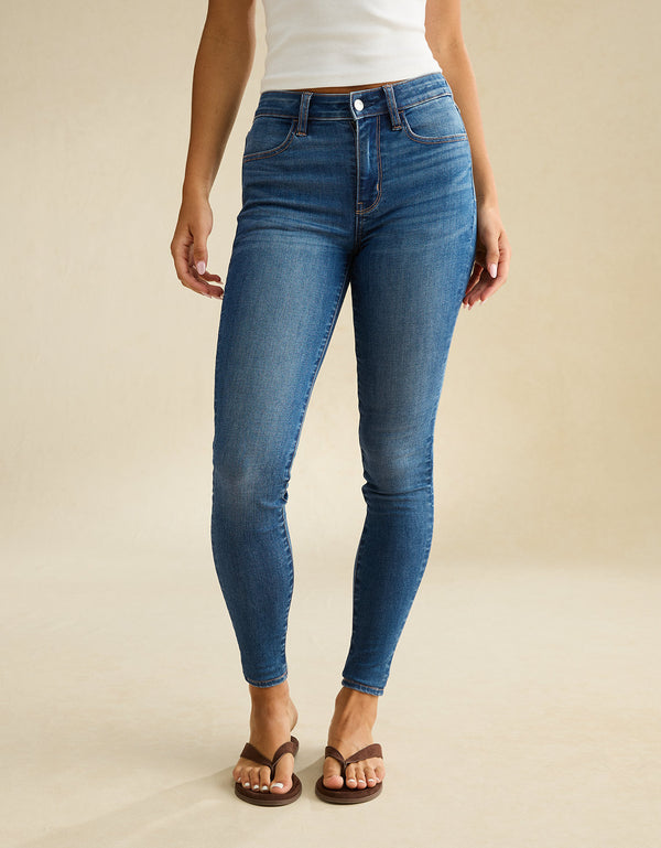 Jegging Ae  Next Level de cintura alta - Azul