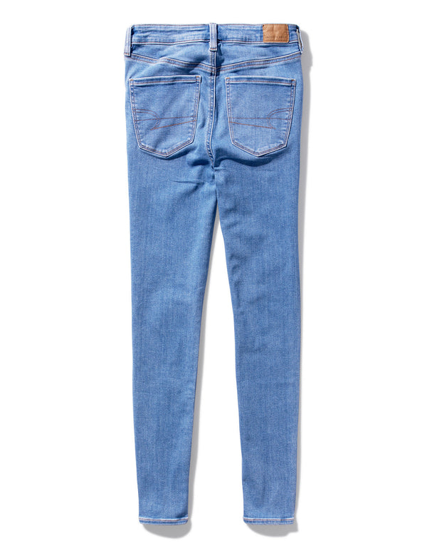 Jean AE Jegging tiro alto - Generico