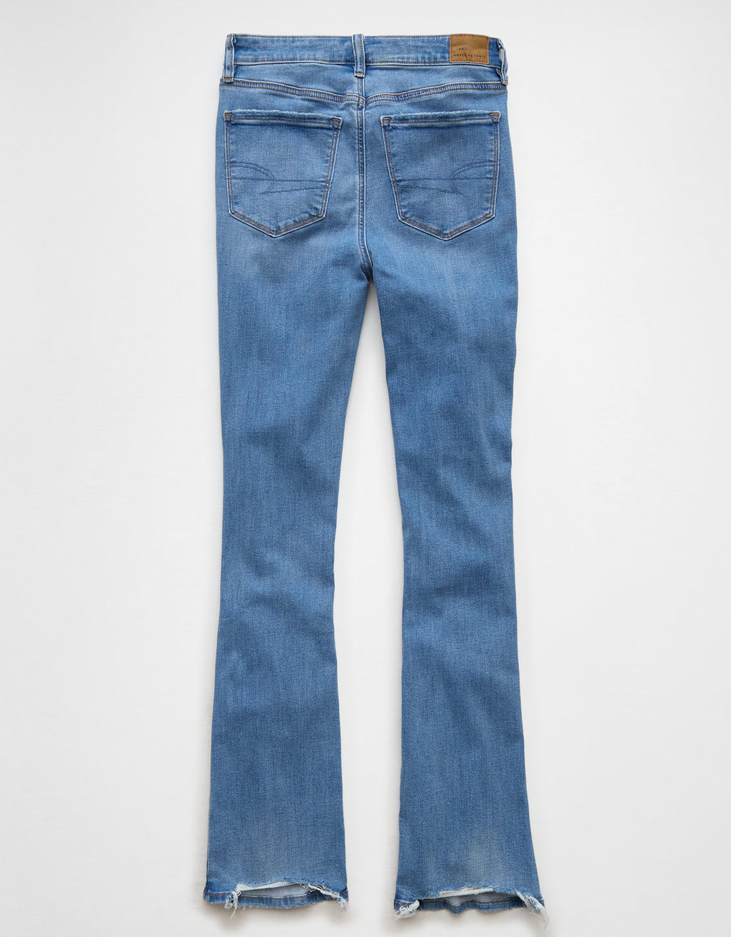 Jean Skinny Kick de Talle Alto Mujer AE - Azul 0434_5276_938_b