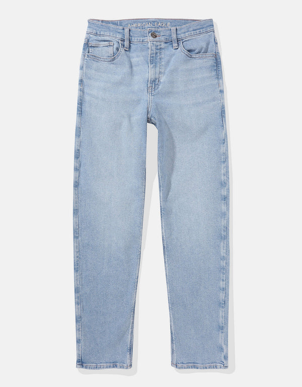 Jean straight de tiro alto de mujer AE - Generico