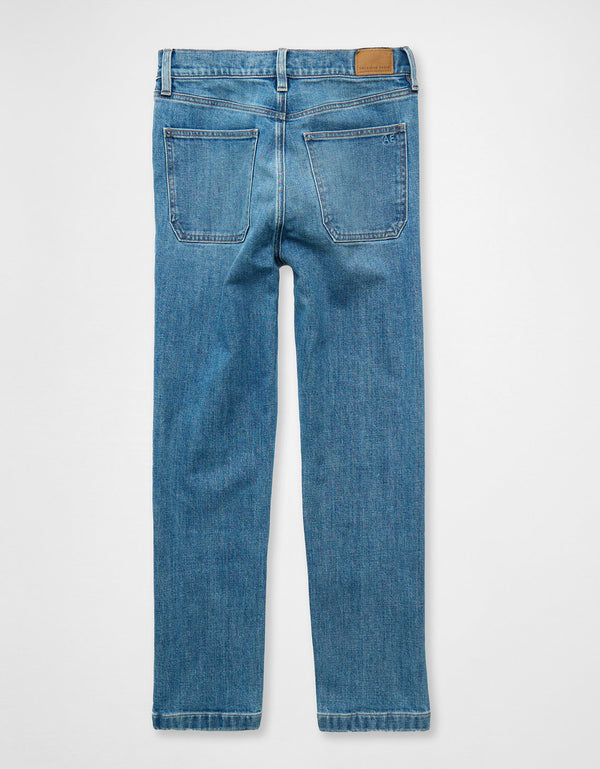 Jean Straight Ankle Tiro Alto Ae - Generico