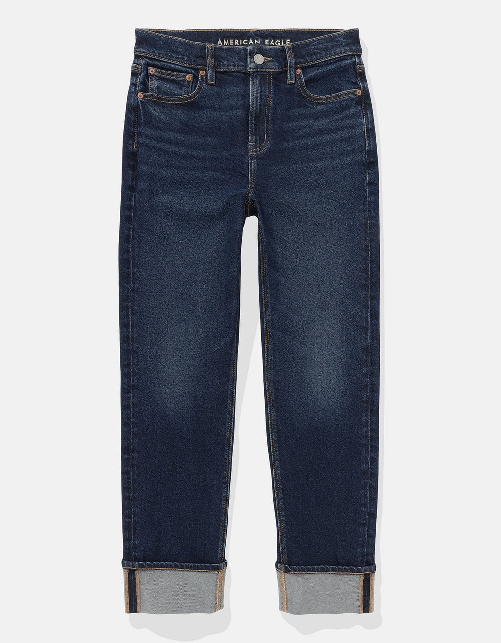 Jean Straight Ankle de Tiro Alto Ae - Generico 0435_5832_970_f