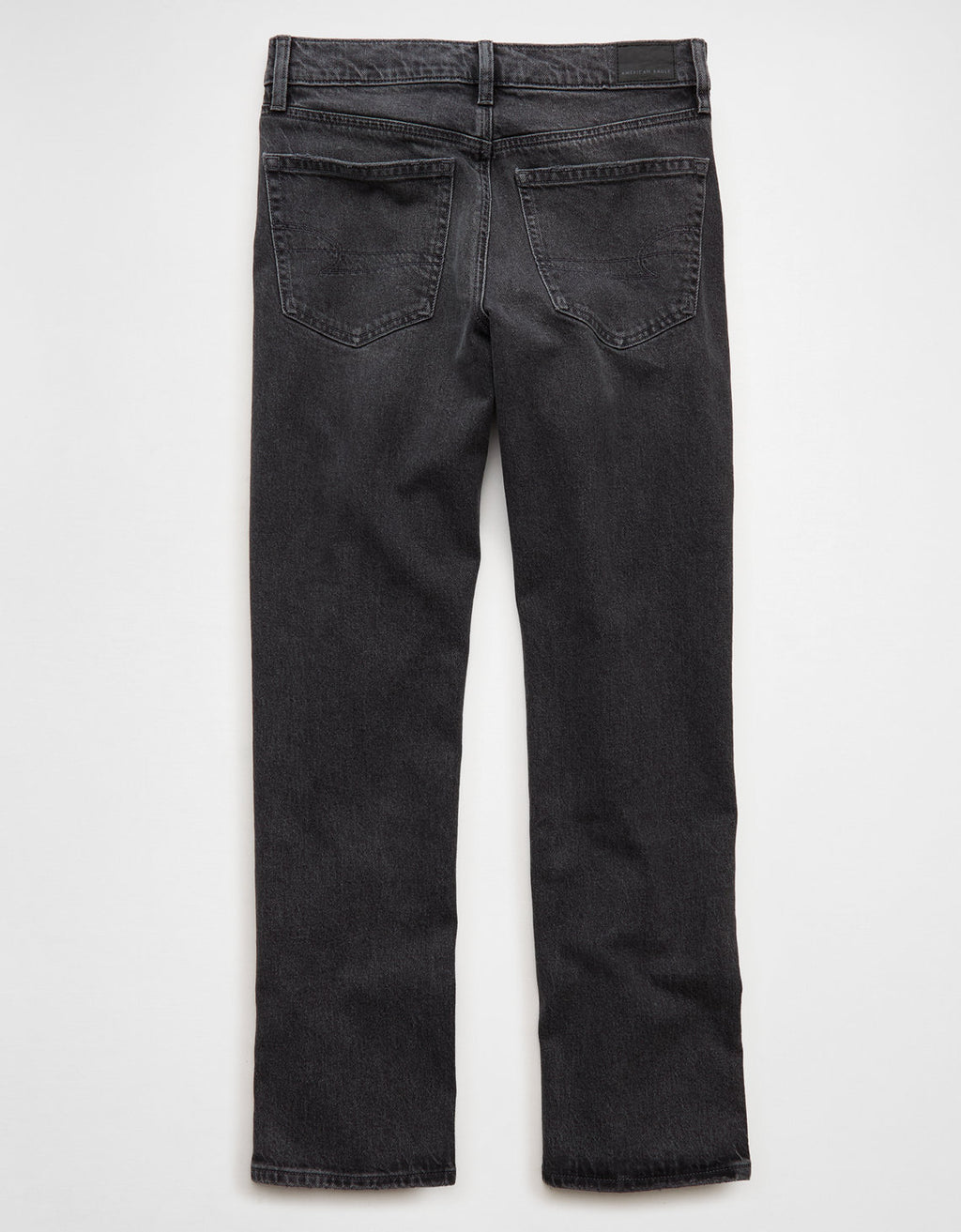 Jean Straight Tiro Alto Ae - Negro 0435_6026_001_b