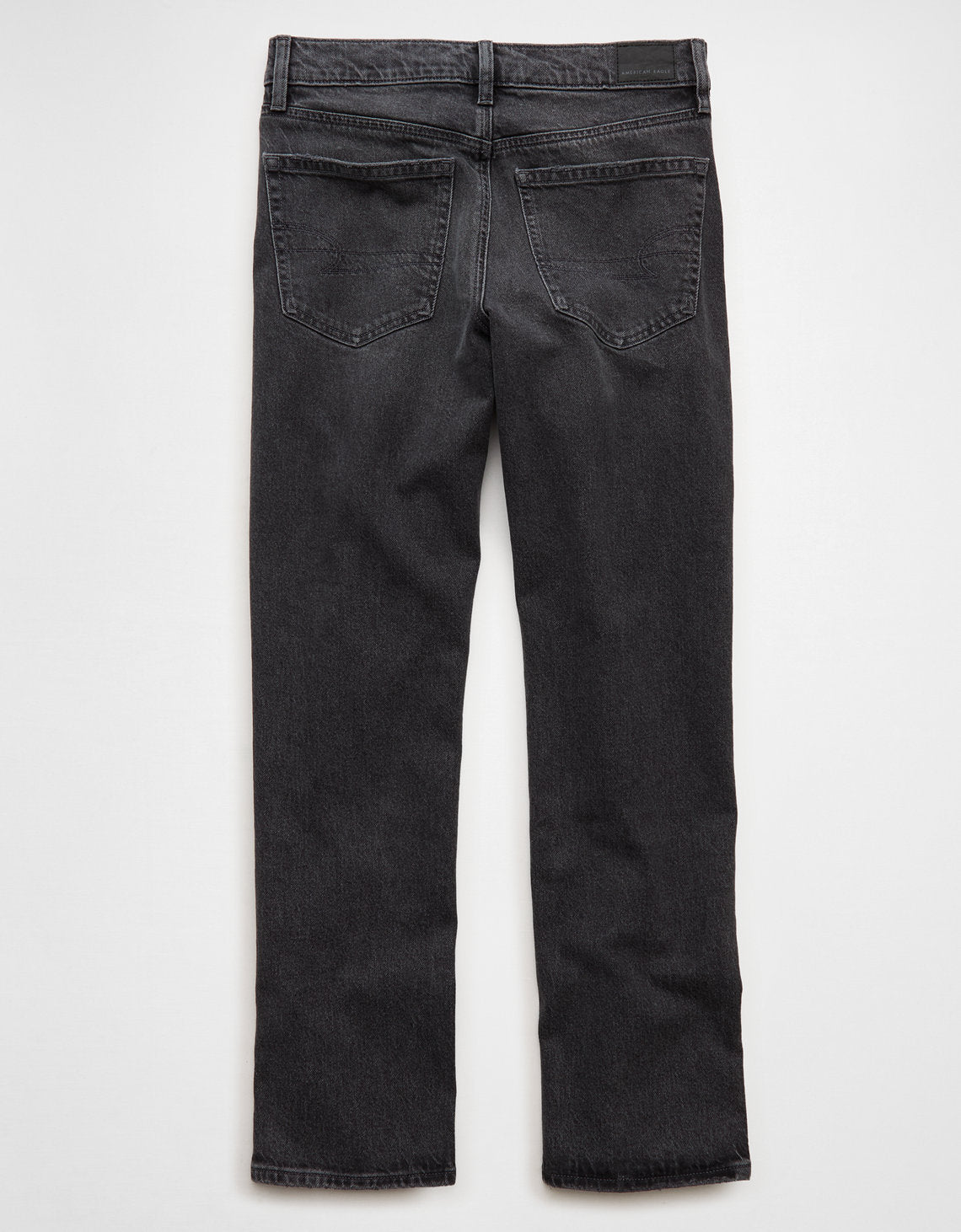Jean Straight Tiro Alto Ae - Negro 0435_6026_001_b