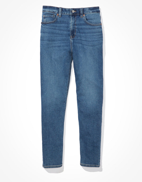 Ae Stretch mom Jean - Azul