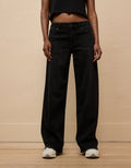 Jean Baggy Wide-Leg de Tiro Bajo Ae - Negro 0437_5511_094_of