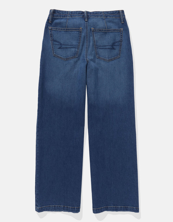 Jean Wide-Leg de Tiro Bajo Ae - Generico