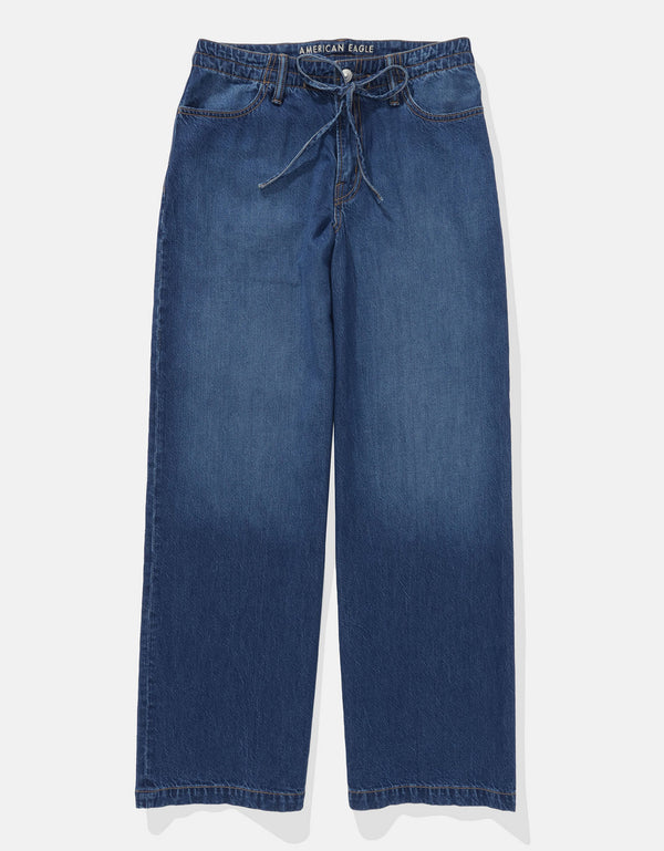 Jean Wide-Leg de Tiro Bajo Ae - Generico