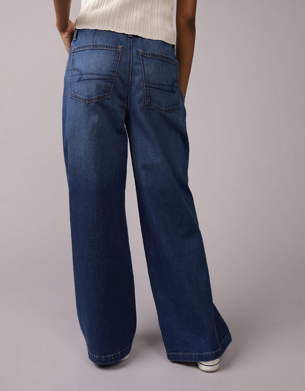 Jean Wide-Leg de Tiro Bajo Ae - Generico