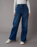 Jean Baggy Wide-Leg de Tiro Alto Ae - Azul 0437_5756_471_of