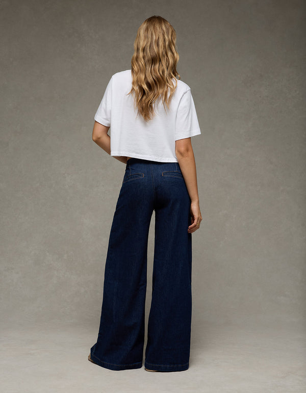 Jean Baggy A-Line Fit Ae - Azul