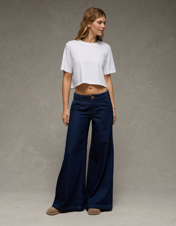 Jean Baggy A-Line Fit Ae - Azul