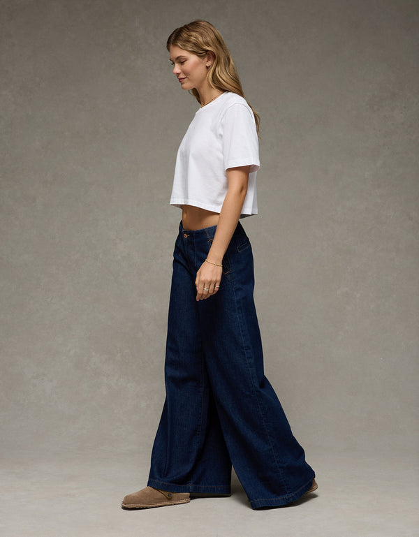 Jean Baggy A-Line Fit Ae - Azul