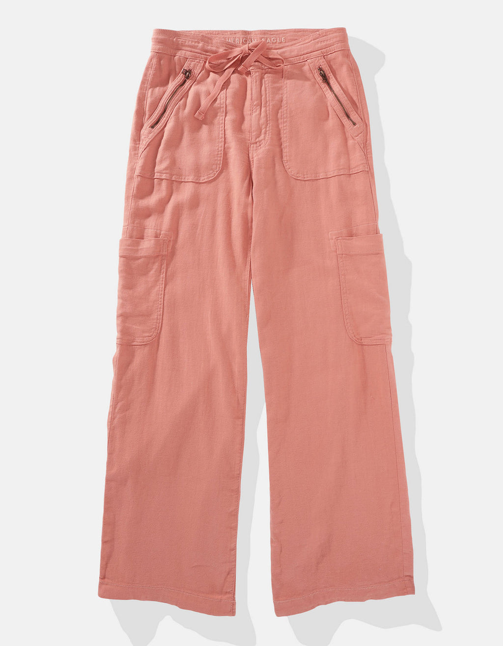 Pantalón Ae Wide Leg cargo - Rosa 0461_5132_639_f