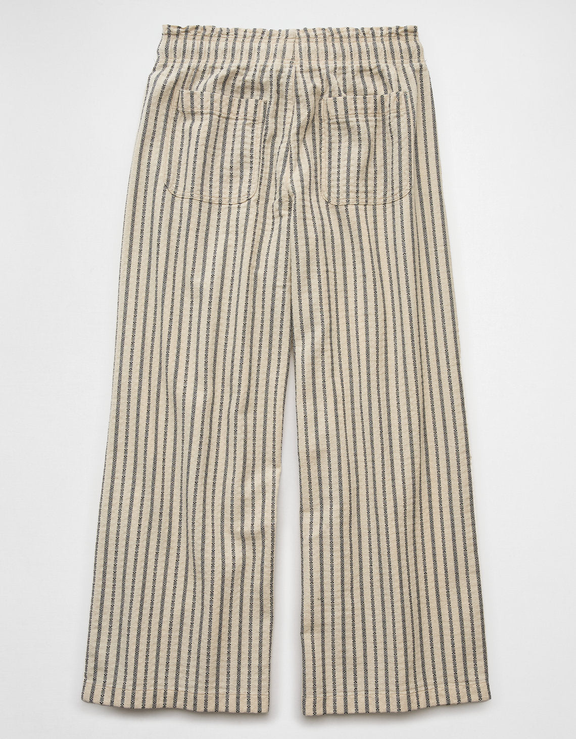 Pantalón de Rayas de Mujer Ae - Negro 0461_5454_032_b