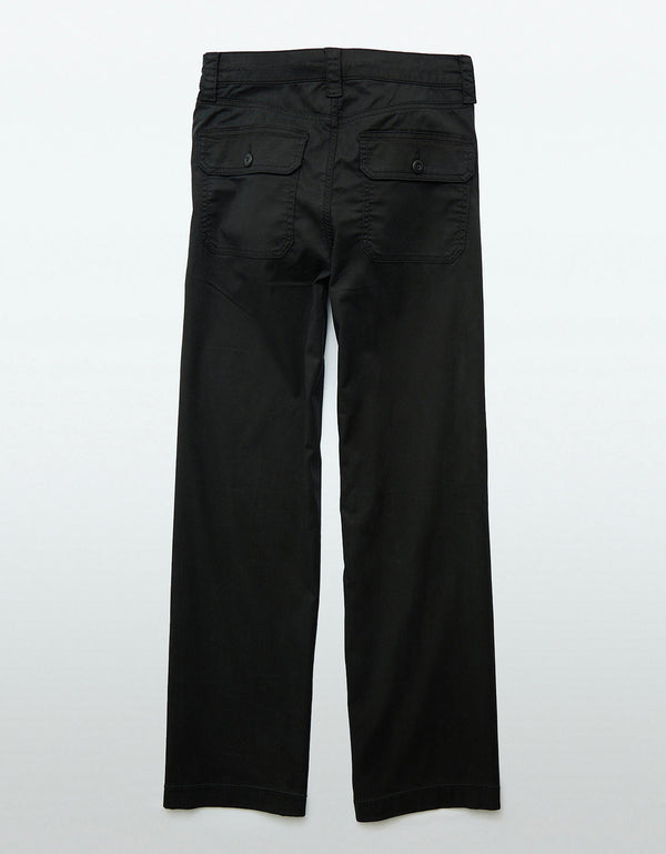 Pantalón Baggy Wide Leg Ae - Negro