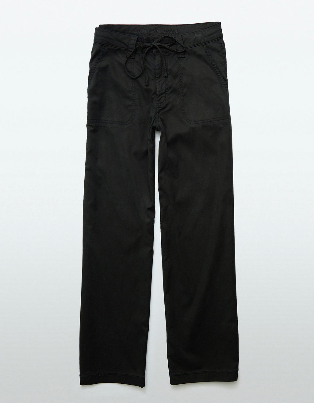 Pantalón Baggy Wide Leg Ae - Negro 0461_5591_016_f