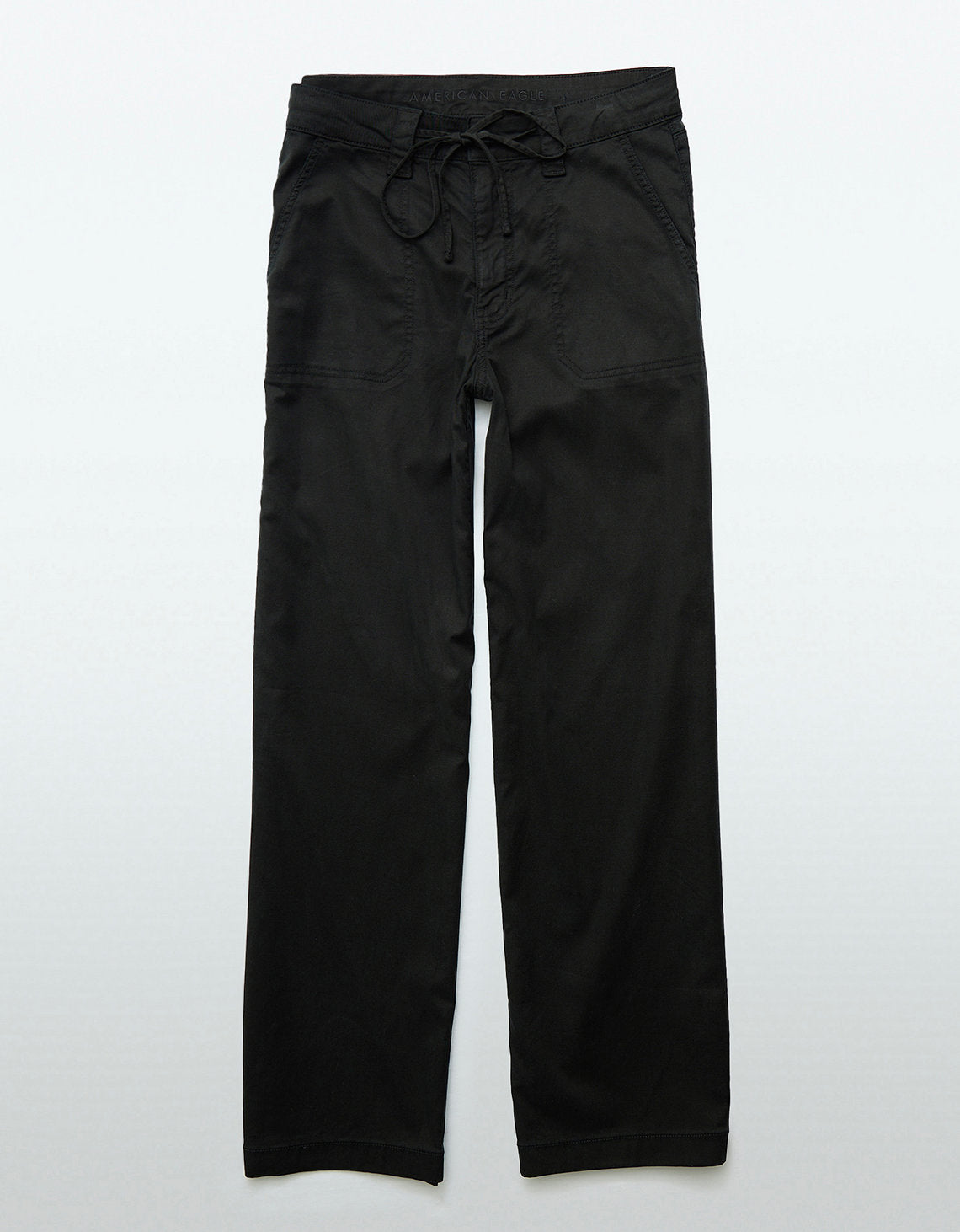 Pantalón Baggy Wide Leg Ae - Negro 0461_5591_016_f