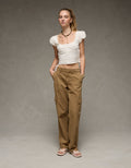 Pantalón Baggy Straight tipo cargo tiro bajo Ae - Generico 0461_5697_249_of