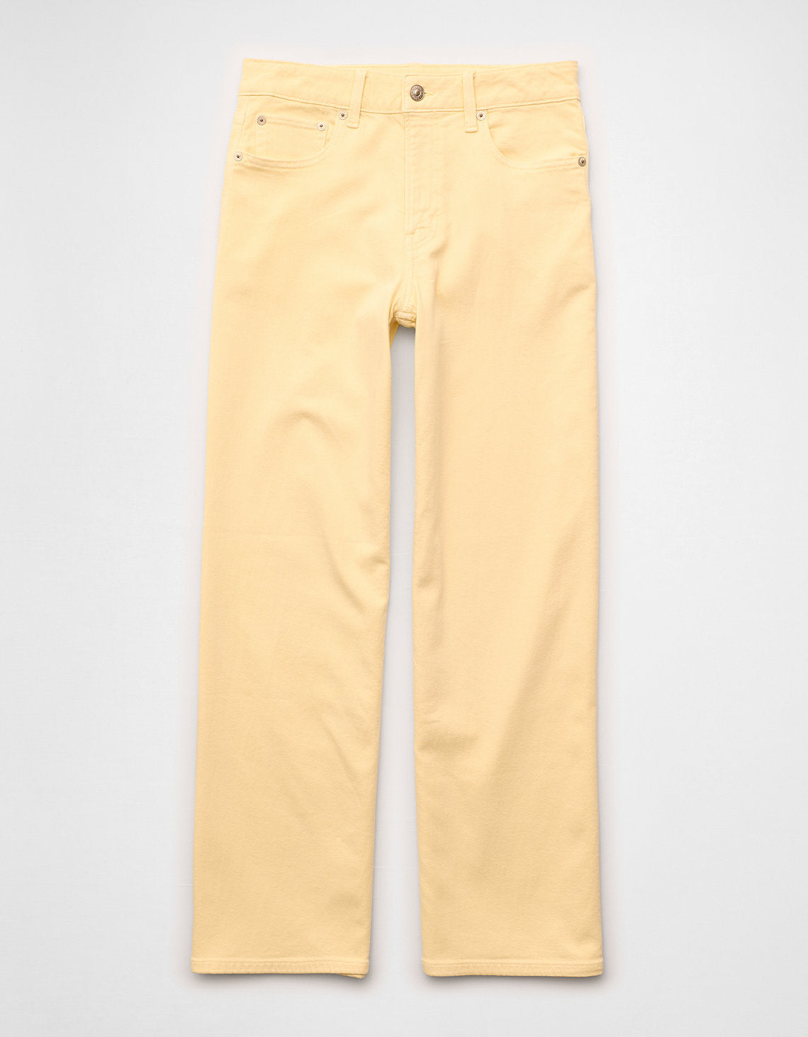 Pantalón de pierna ancha y super cintura alta Ae Stretch - Amarillo 0461_5745_700_f