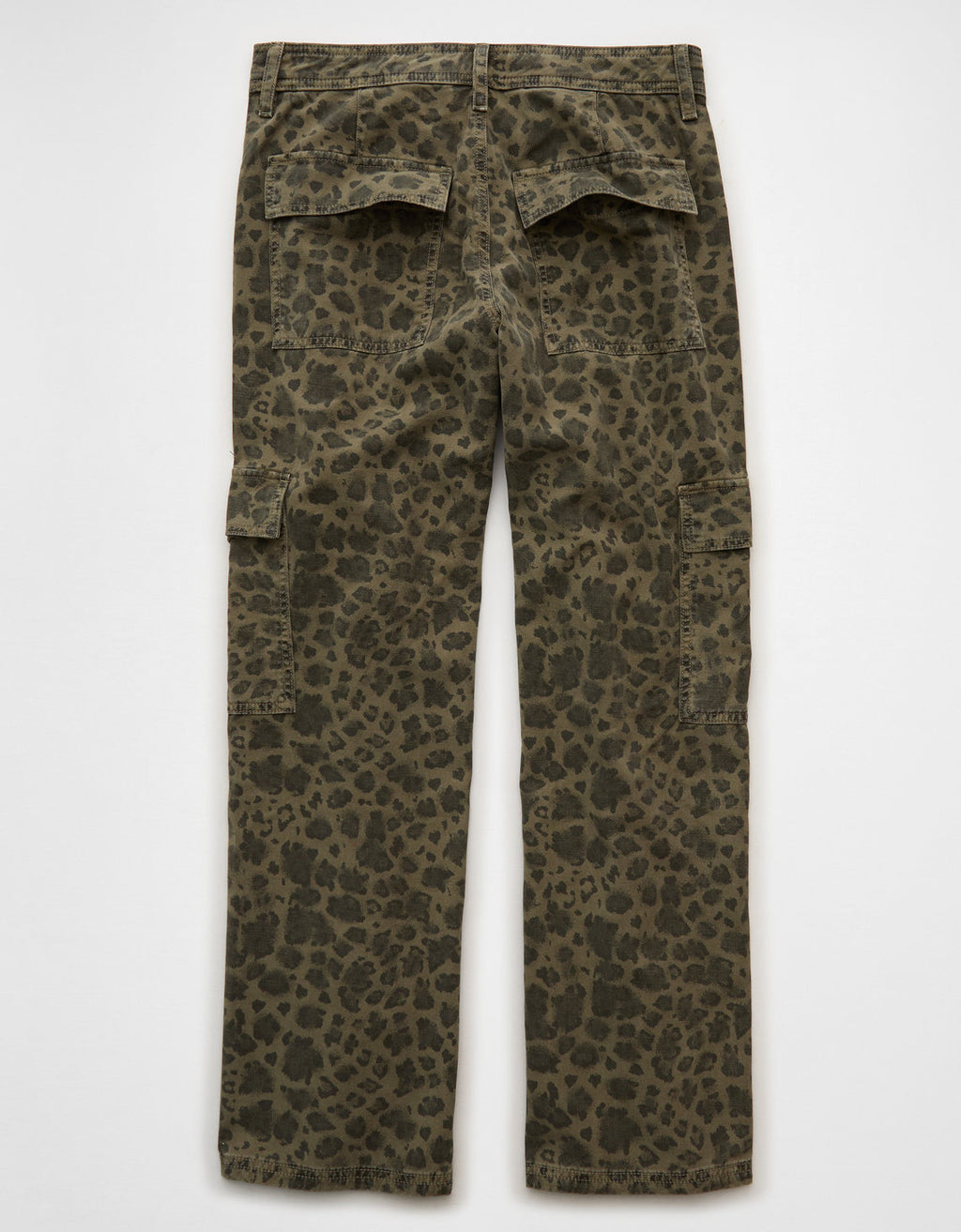 Pantalón Baggy Straight tipo cargo tiro bajo Ae - Generico 0461_5786_520_b