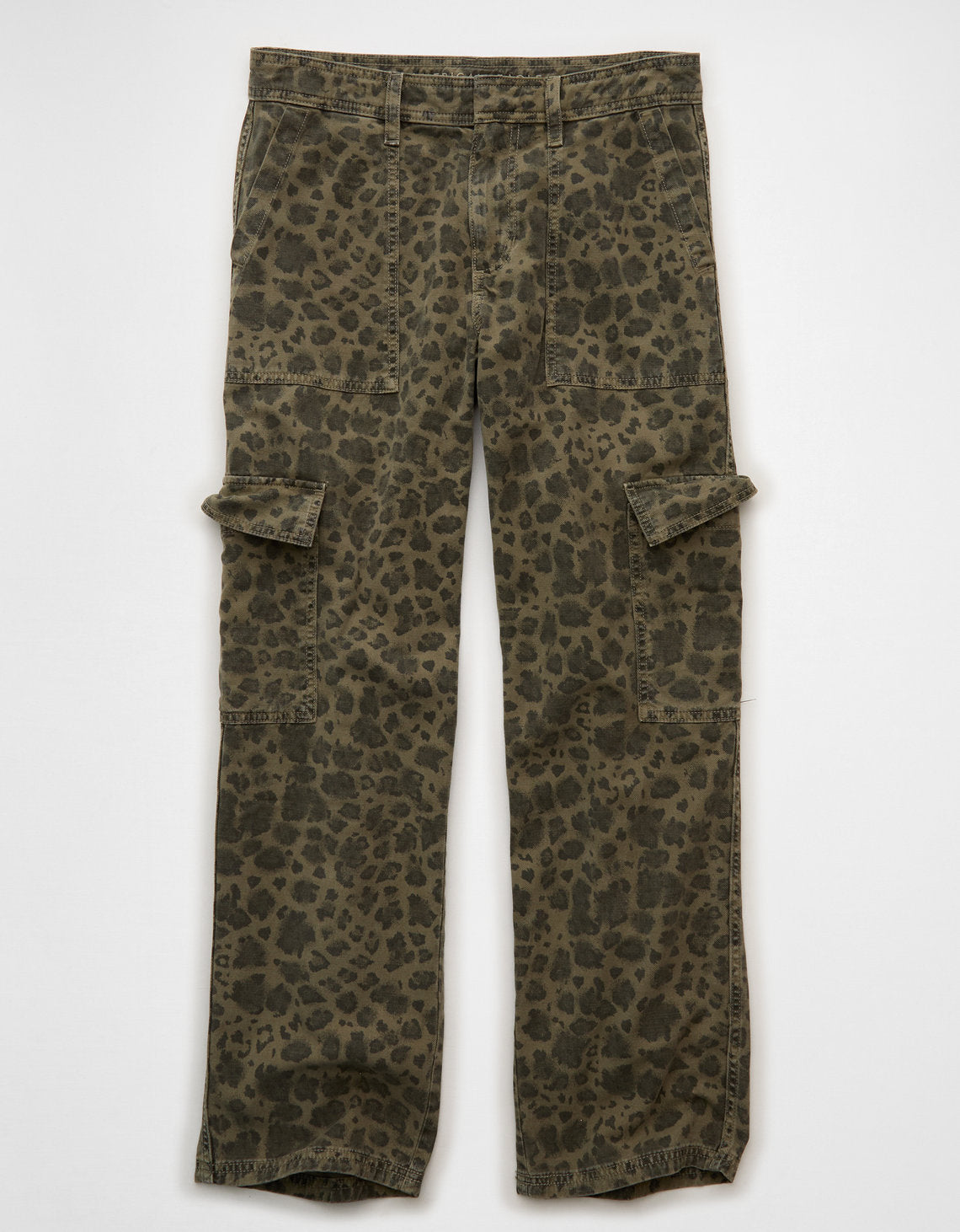 Pantalón Baggy Straight tipo cargo tiro bajo Ae - Generico 0461_5786_520_f