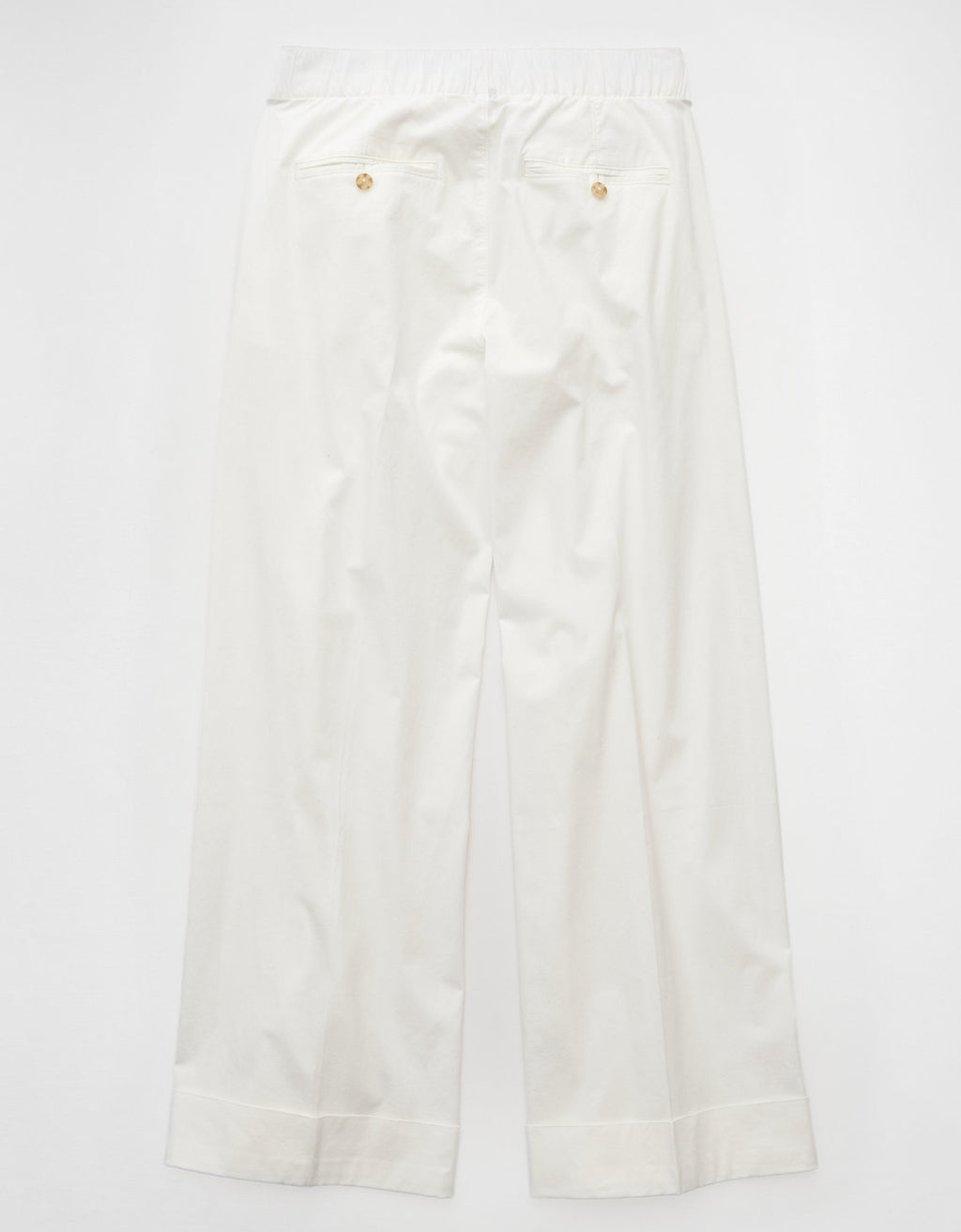 Ae Poplin Pantalón de Vestir - Blanco 0462_5451_100_b