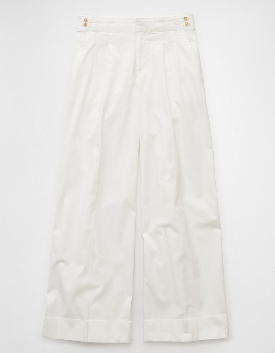 Ae Poplin Pantalón de Vestir - Blanco 0462_5451_100_f