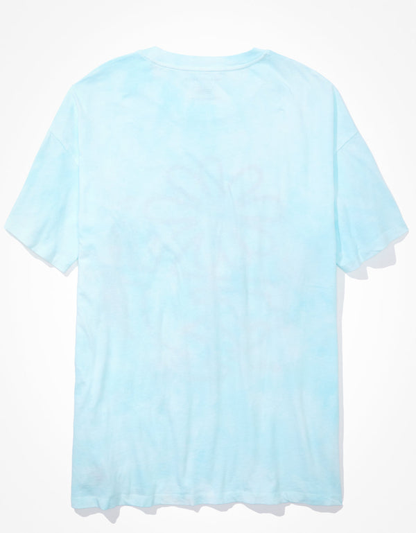 Polera AE Manga corta con gráfico en dip-dye - Multicolor