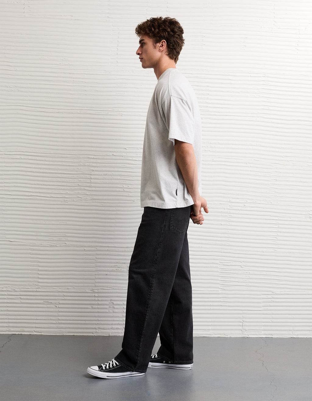 Jeans Baggy Easyflex +tencel™ Fibers - Negro 1114_7363_055_d2