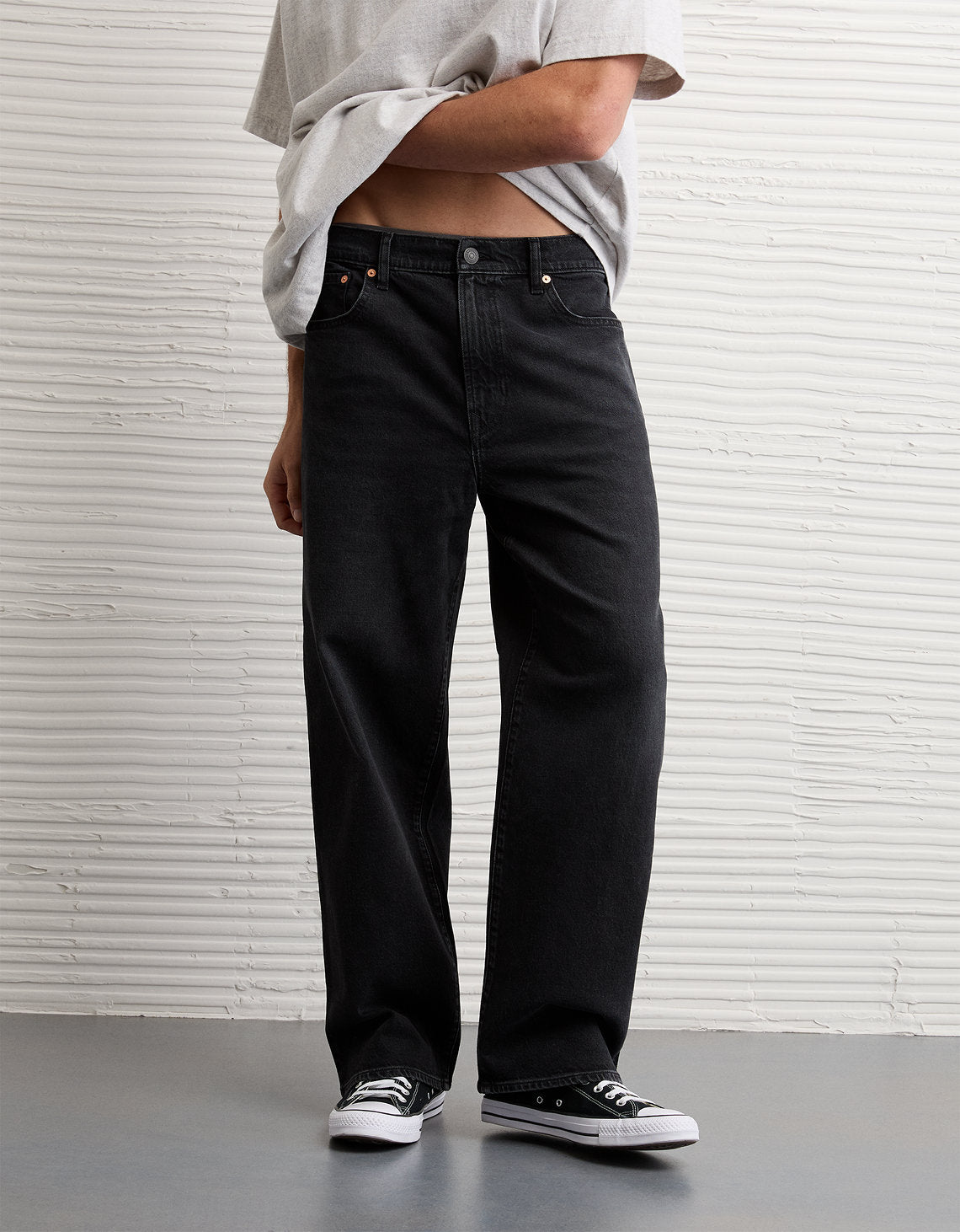 Jeans Baggy Easyflex +tencel™ Fibers - Negro 1114_7363_055_os